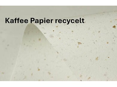 Kaffeepapier recycled Close up