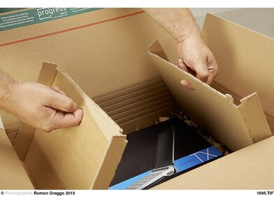 Anwendungsbeispiel Fixiereinlage ProgressBox Premium 