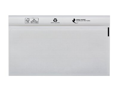 Lieferscheintasche unbedruckt Produktabbildung