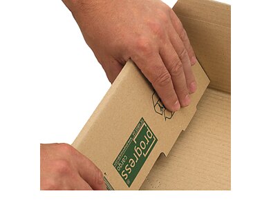 Anwendungsbeispiel Mailbox Postversandkarton