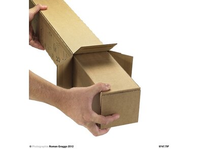 Anwendungsbeispiel Versandhülse Longbox