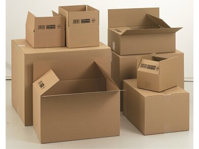 Wellpappe Faltkarton einwellig